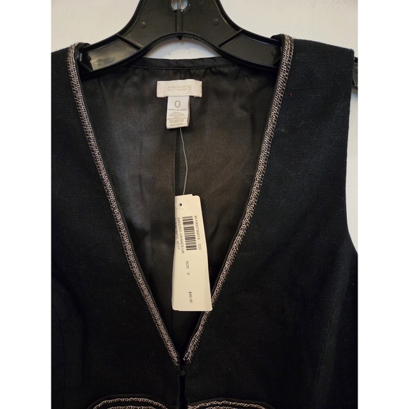 Chico's Jackets & Blazers - NWT Chico's women's vest-size 0